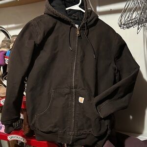 Carhartt Brown Hooded Jacket